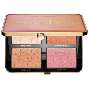 Sugar Peach Shimmering Face & Eye Palette